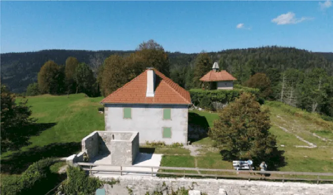 Photos du site par drone
