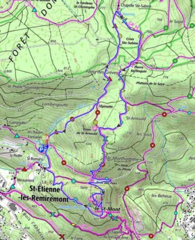 Randonnée de difficulté moyenne